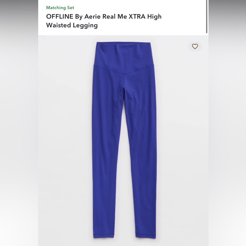 OFFLINE By Aerie Real Me XTRA High Waisted Legging